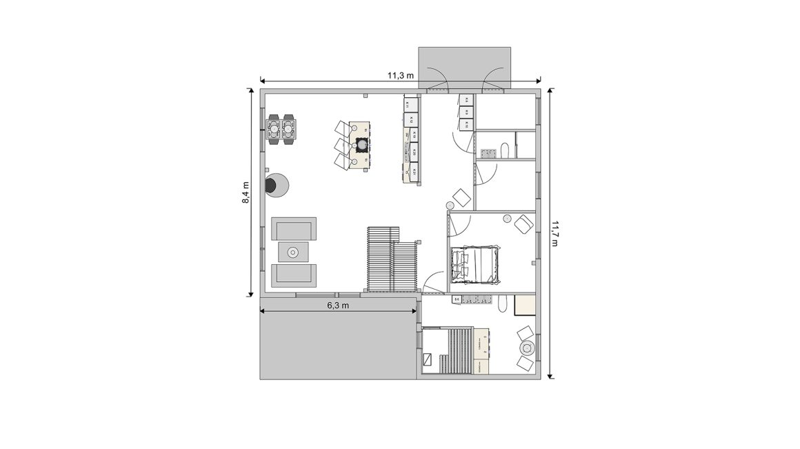 Linden - Bottenplan