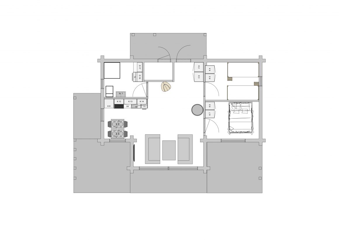Vemdalen - 1-Plan